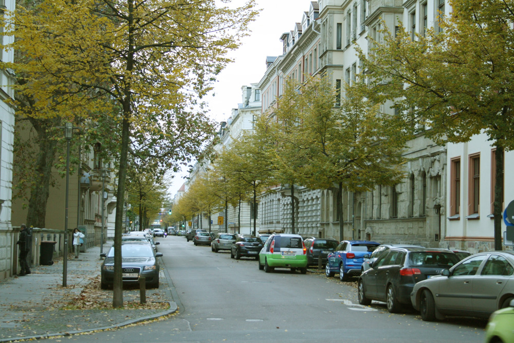 Im Waldstraßenviertel. Foto: Ralf Julke