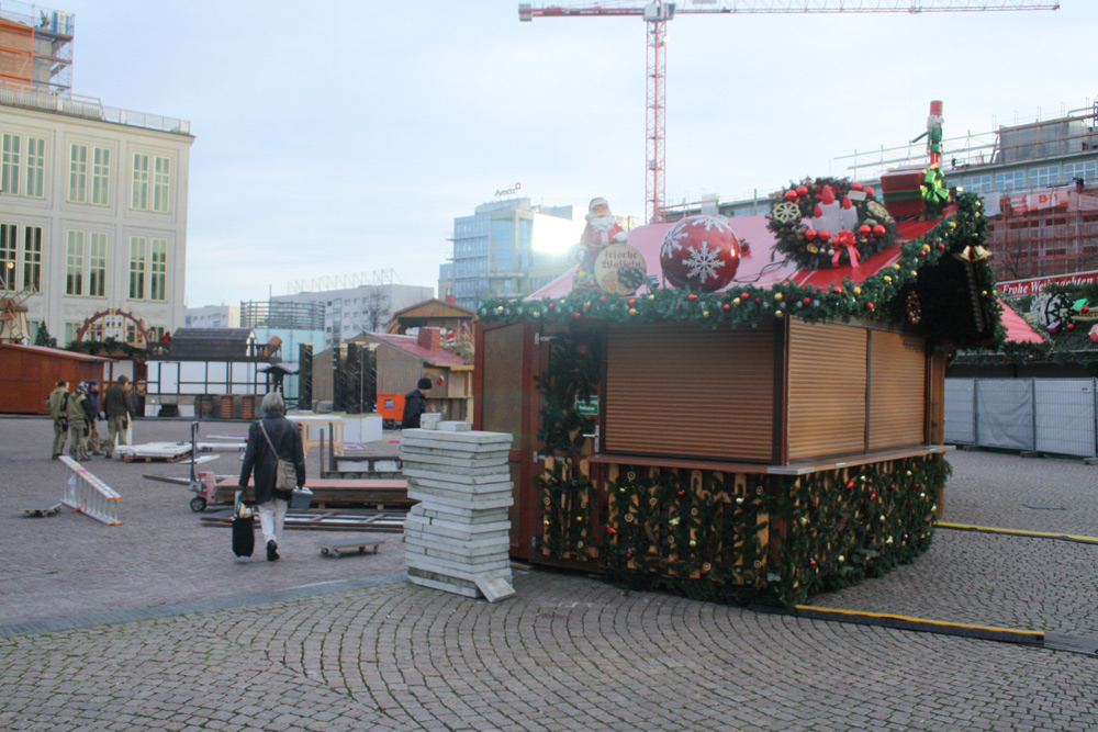 Endlich abgebaut ... Foto: Ralf Julke