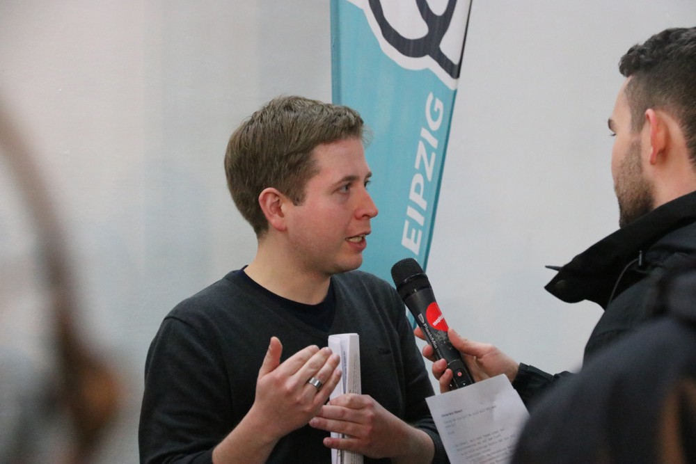 Auf Debattentour: Kevin Kühnert sucht die Sachebene. Foto: Michael Freitag