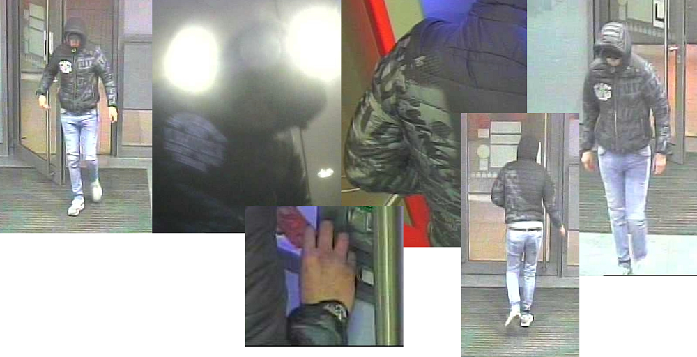 Aufnahmen der Täter. Foto: Polizeidirektion Leipzig