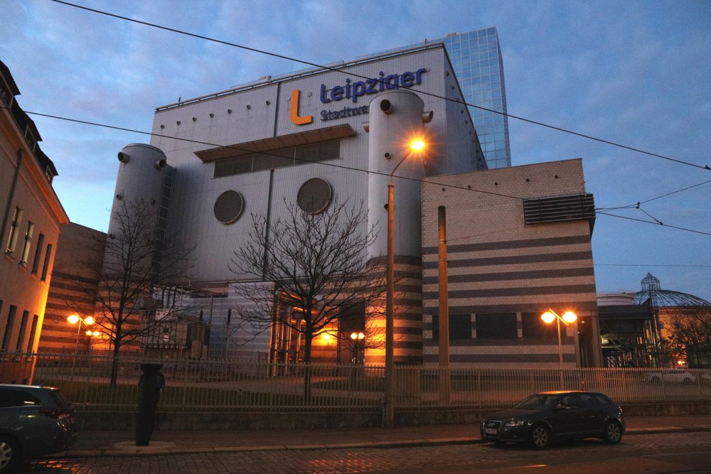 Gebäude der Stadtwerke Leipzig.