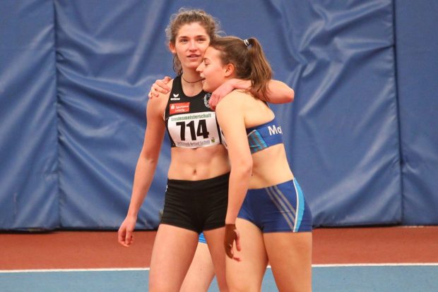 Annika Niedermayer (60m Hürden): "Die DM-Teilnahme war für mich etwas ganz besonderes und ein schöner Nervenkitzel". Foto: Jan Kaefer (Archiv)