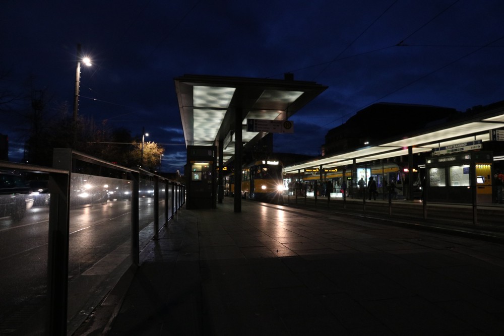 Die Zentralhaltestelle am Hauptbahnhof Leipzig. Foto: L-IZ.de
