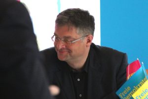 Holger Zastrow, Vorsitzender der FDP Sachsen beim "Dreikönigstreffen" in Döbeln. Foto: Michael Freitag