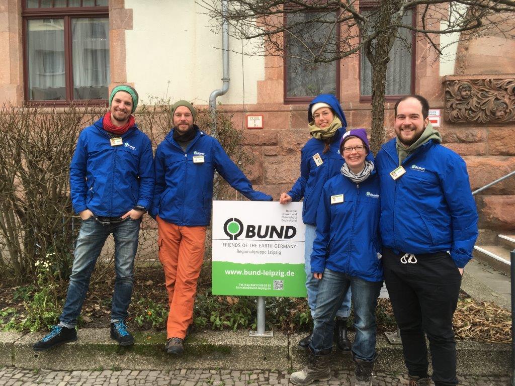 Foto: BUND Leipzig, Benedikt J., Volker G., Ariane G., Teena I., René Q.