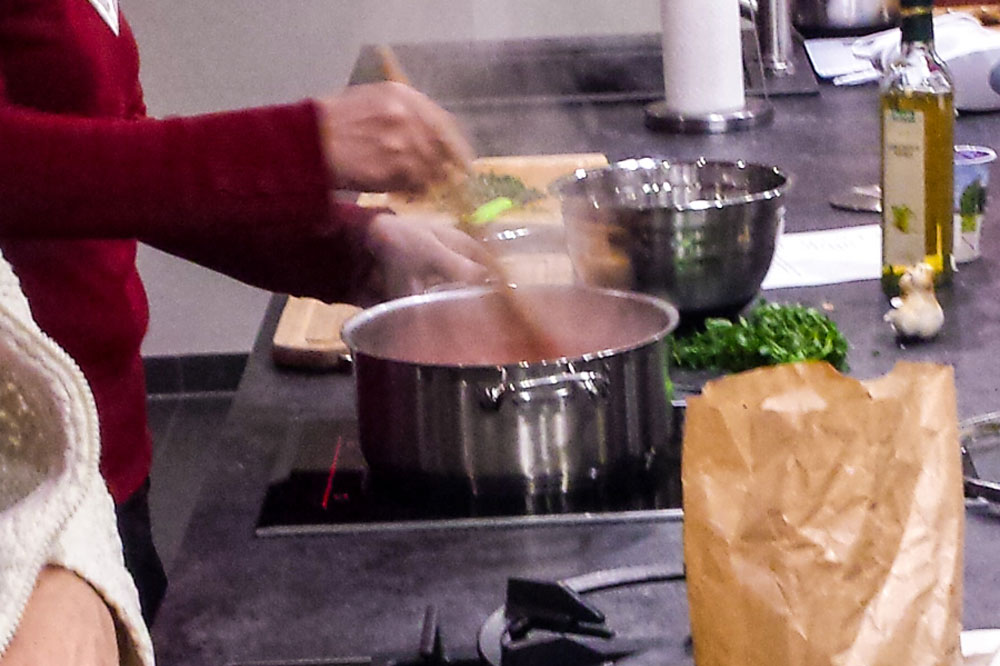 Kochworkshop. Foto: Ökolöwe