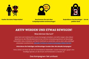 Kampagnenseite des Deutschen Tierschutzbüros. Screenshot: L-IZ