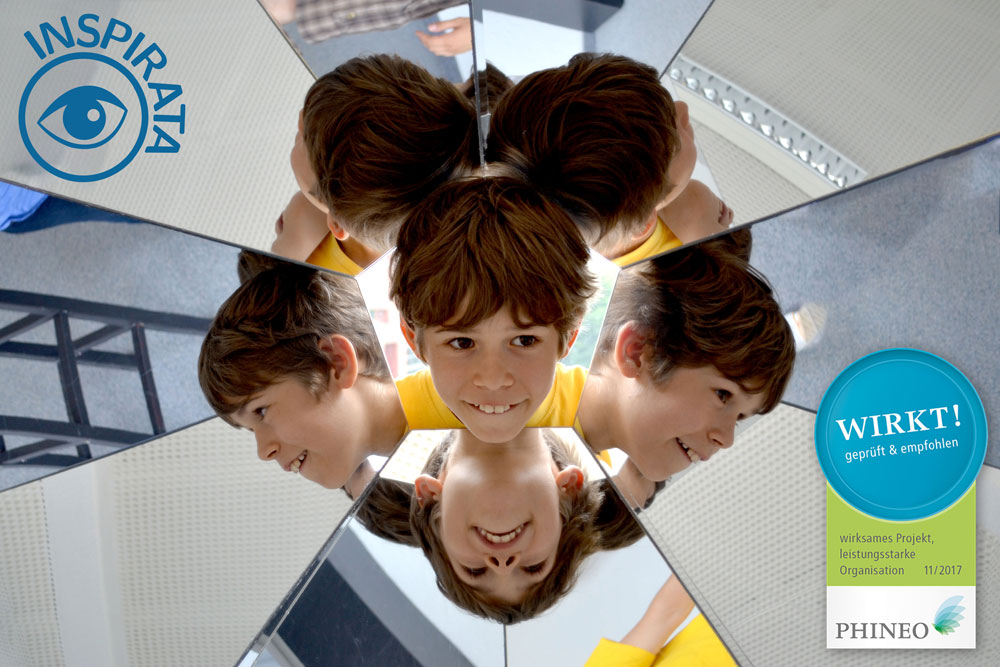 Wirkt-Siegel würdigt das Inspirata-Projekt. Foto: PHINEO