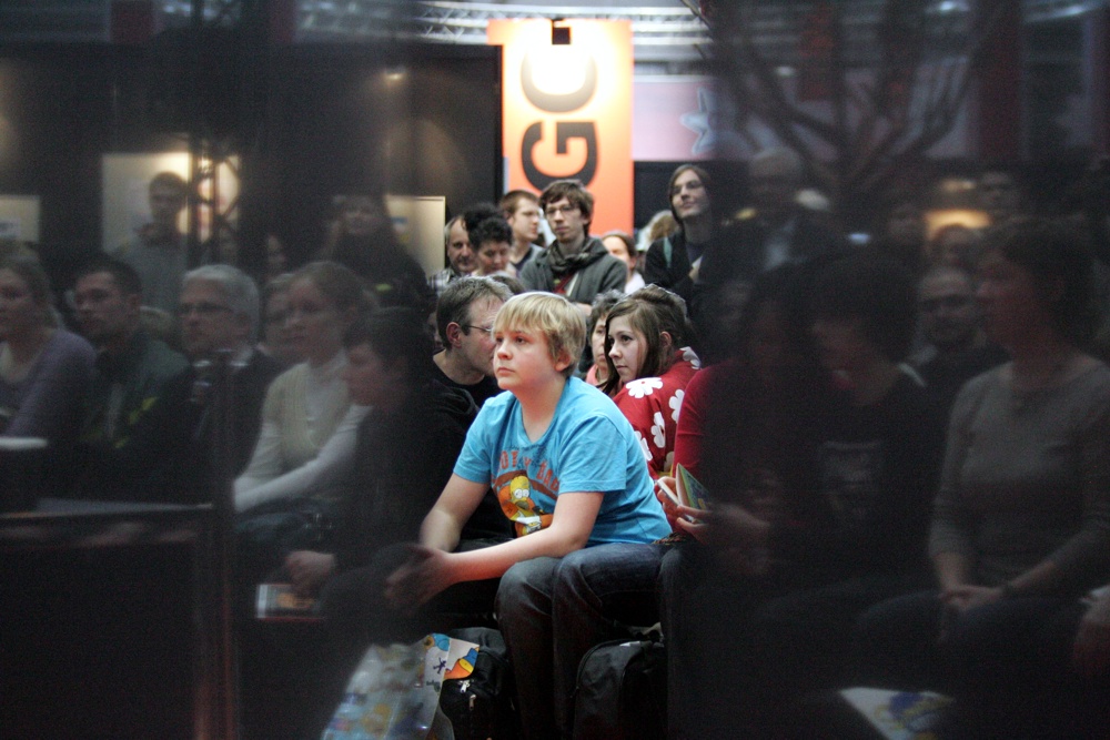 Wie in jedem Jahr auch 2018: Zuhören bei Leipzig liest. Foto: Jan Kaefer