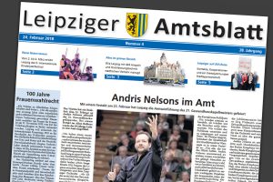 Gibt's auch digital: Leipziger Amtsblatt. Screenshot: L-IZ