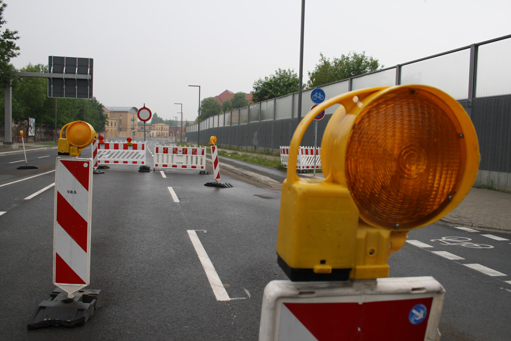 Mittlerer Ring Nordwest: die Max-Liebermann-Straße. Foto: Ralf Julke