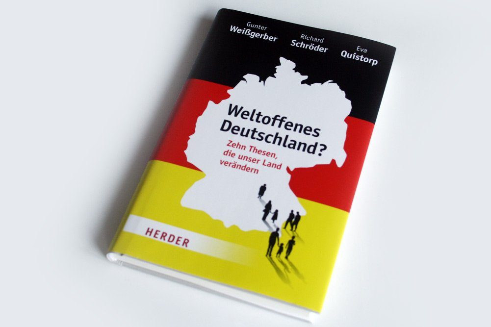Gunter Weißgerber, Richard Schröder, Eva Quistorp: Weltoffenes Deutschland? Foto: Ralf Julke