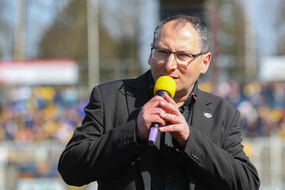 Lok-Präsident Thomas Löwe will dem Team trotz Umstellung keinen Aufstiegsdruck machen. Foto: Jan Kaefer