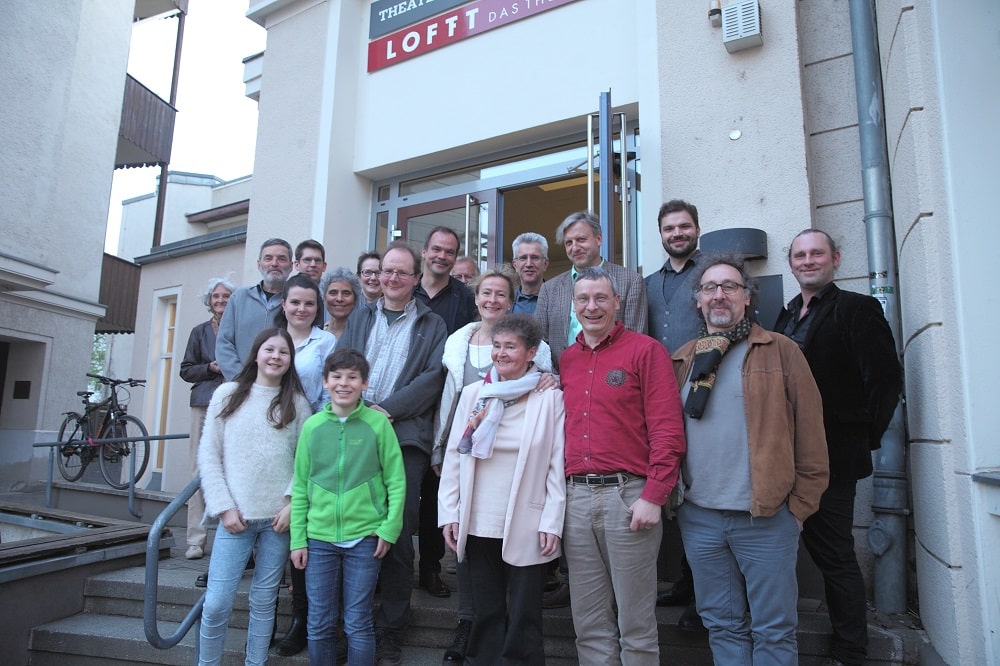 Gründungsmitglieder der Fritz-Rudolf-Fries-Gesellschaft e.V. (i. Gr.) Foto: Iwona Lompart