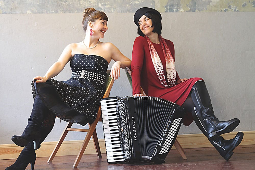 Maria Kisovska und Beate Furcht. Foto: PR