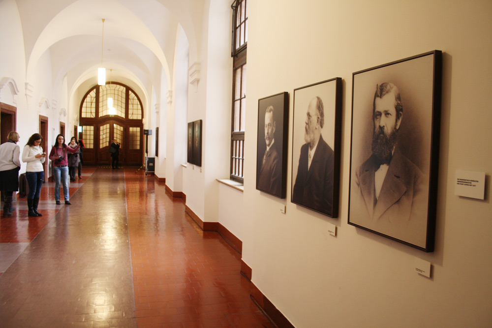 OBM-Galerie im Neuen Rathaus. Foto: Ralf Julke