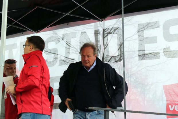 Frank Bsirske, Vorsitzender der Gewerkschaft ver.di. Foto: L-IZ.de