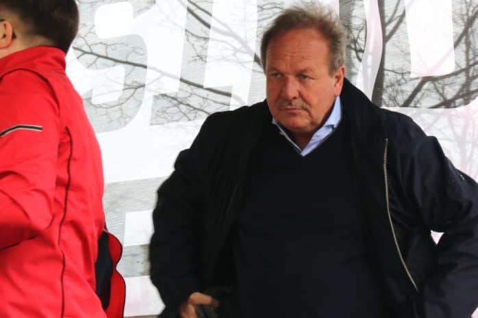 Überaus entschlossen vor der letzten Verhandlungsrunde: Verdi-Chef Frank Bsirske in Leipzig. Foto: L-IZ.de