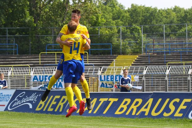 Schon nach sieben Minuten führte Lok mit 2:0. Foto: Jan Kaefer
