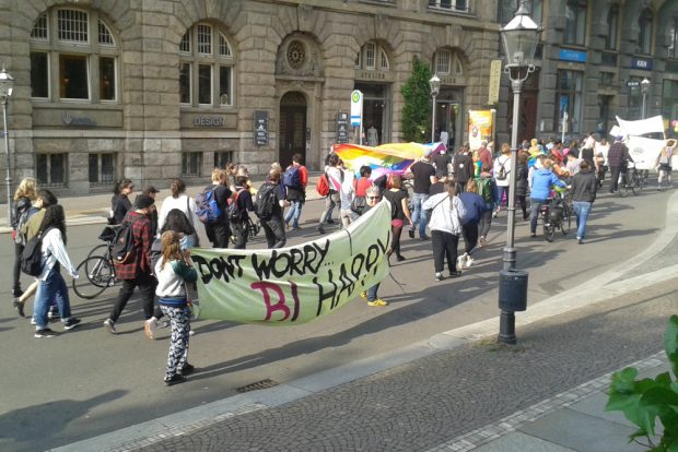 IDAHIT-Demonstration in Leipzig. Foto: René Loch
