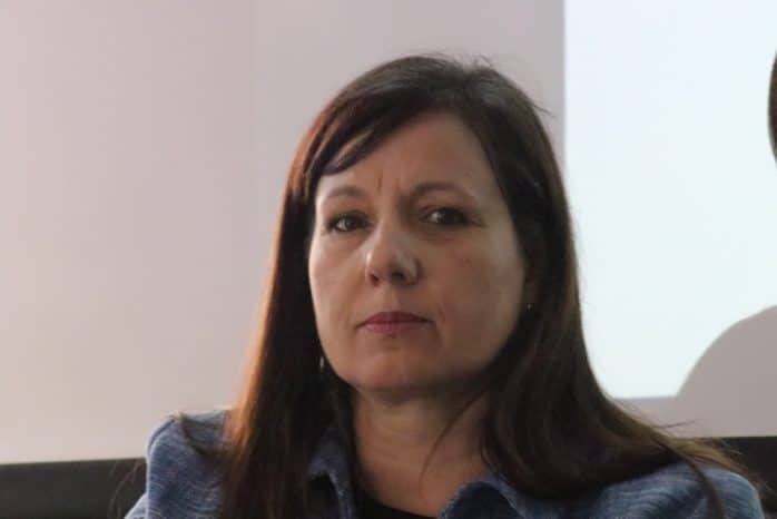 LWB-Geschäftsführerin Iris Wolke-Haupt am 3. Mai 2018 immer angefragt. Foto: L-IZ.de