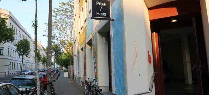 Der richtige Ort: Das Pöge-Haus an der Hedwigstraße im Leipziger Osten. Foto: L-IZ.de