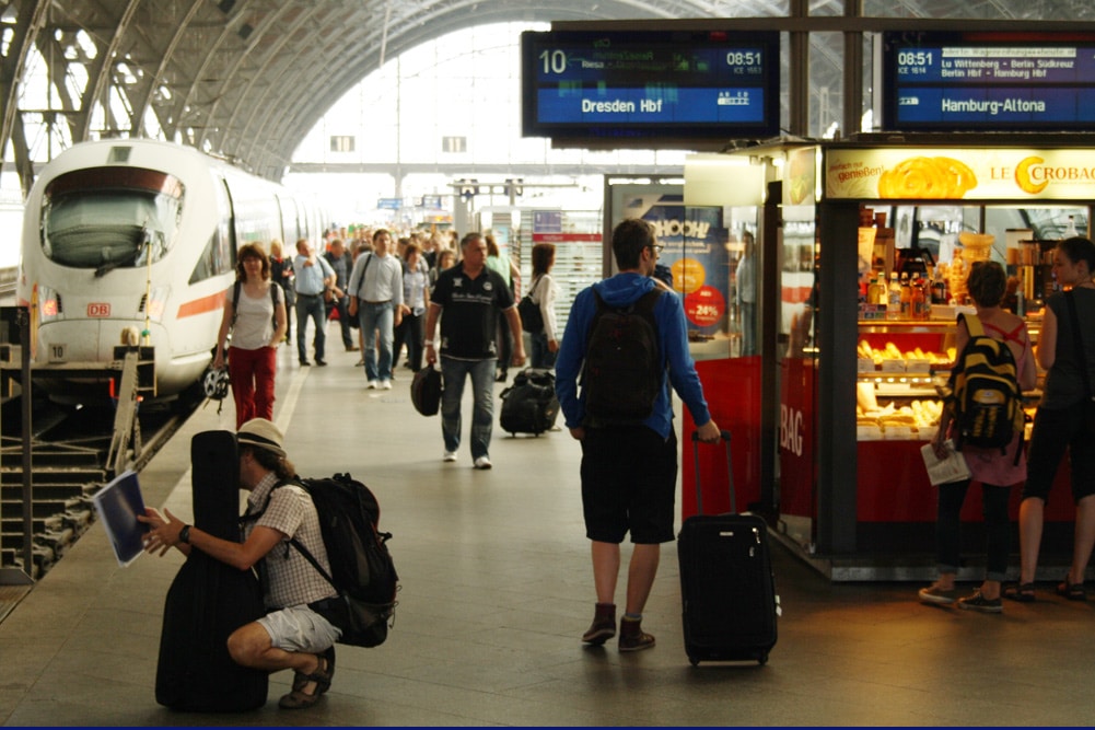 Ankunft am Leipziger Hauptbahnhof. Foto: Ralf Julke