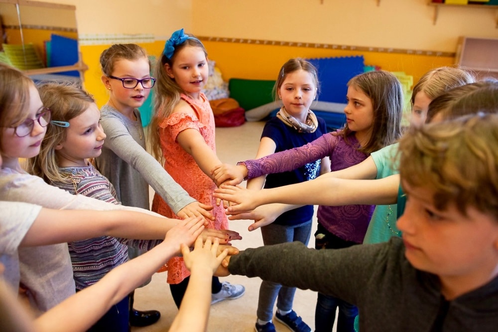 Kinderchor der Stadt Leipzig. Foto: Grit Hartung