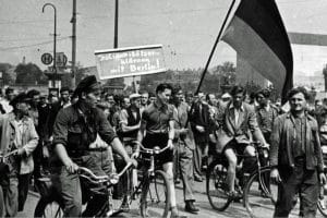 Der 17. Juni 1953 in Leipzig. Foto: Helga Müller/SGM