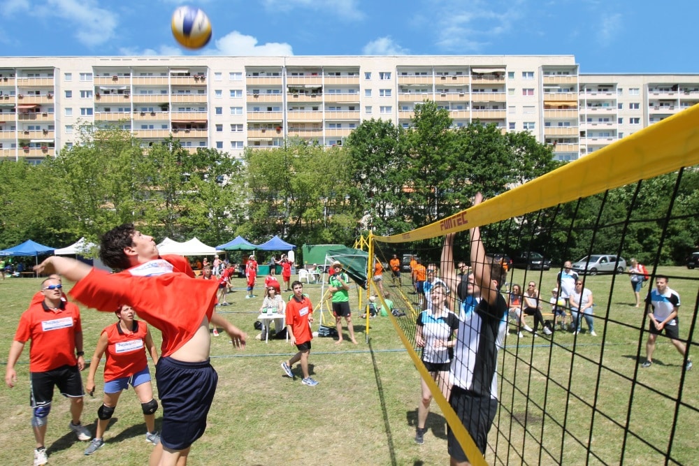 UNITAS Beachvolleyball Cup. Jan Möbius/WG UNITAS eG