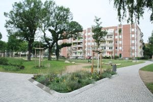 Cäcilienpark in Reudnitz. Foto: Ralf Julke