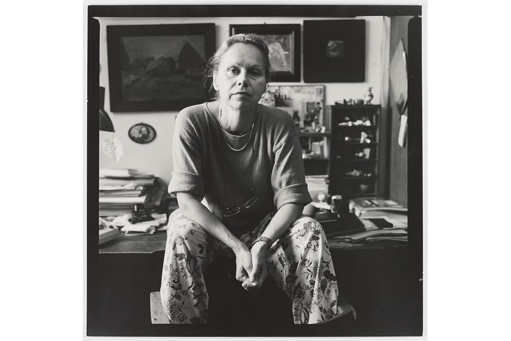 Aus der Serie "Begegnungen in Ateliers": die Malerin Ina Gille. Foto: Karin Wieckhorst