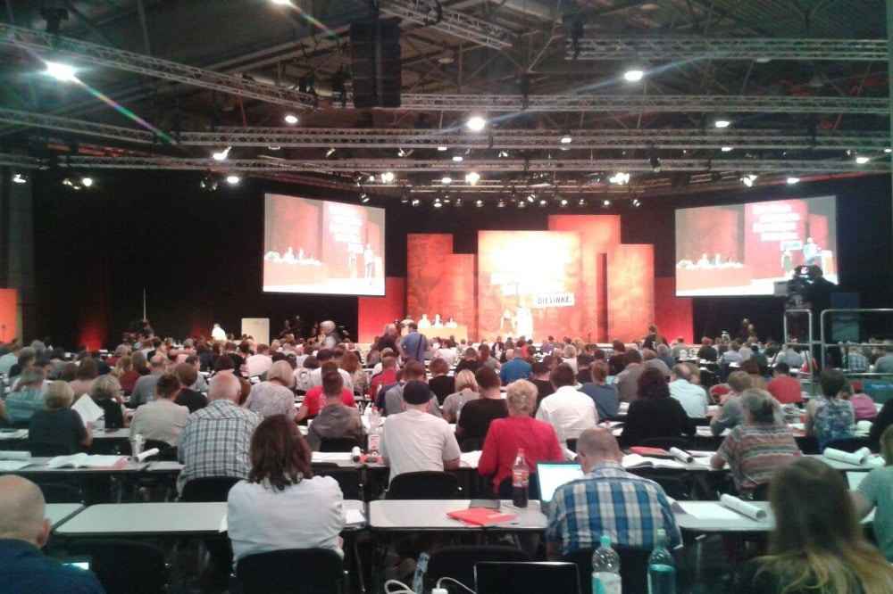 Bundesparteitag der Linken. Foto: René Loch