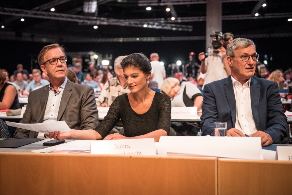 Es gab einiges an Kritik für Sahra Wagenknecht. Foto: Tim Wagner