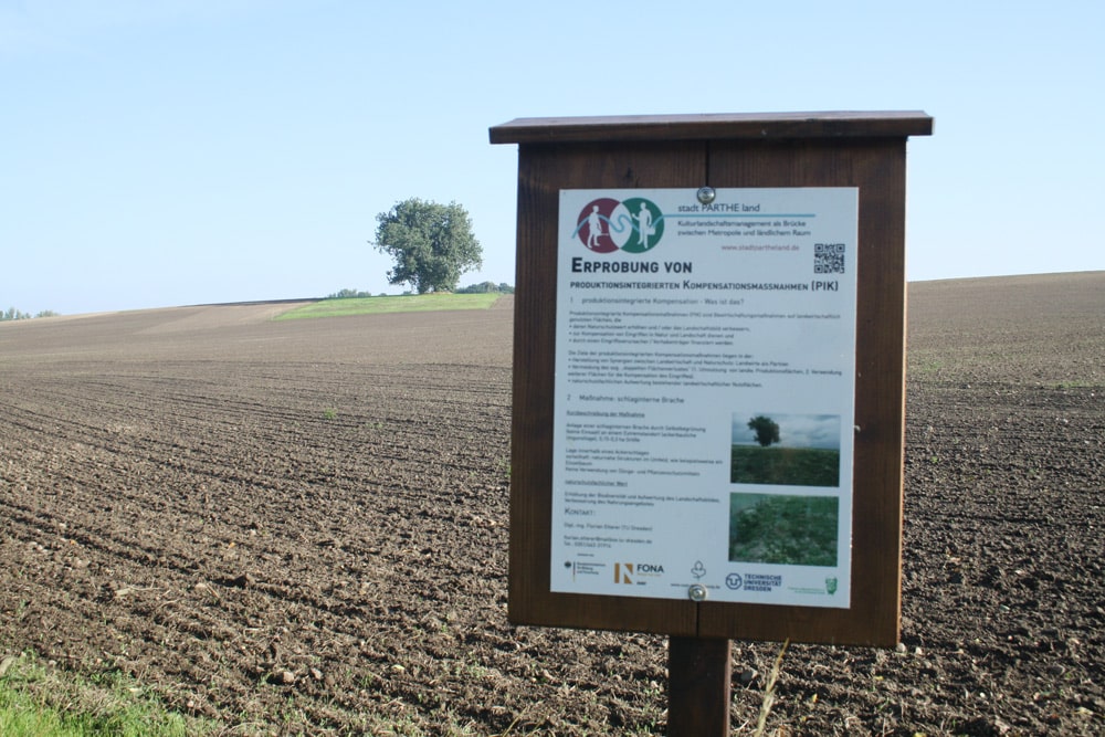 Im Projektgebiet von „stadt PARTHE land“. Foto: Ralf Julke