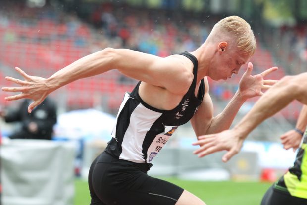 Nach Staffelbronze bei der U20-WM, trat Marvin Schulte (DHfK) auch in Nürnberg an. Foto: Jan Kaefer