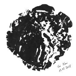 Zu ersteigern – Fußabdruck Voi Nam auf Leinwand. Foto: Zoo Leipzig