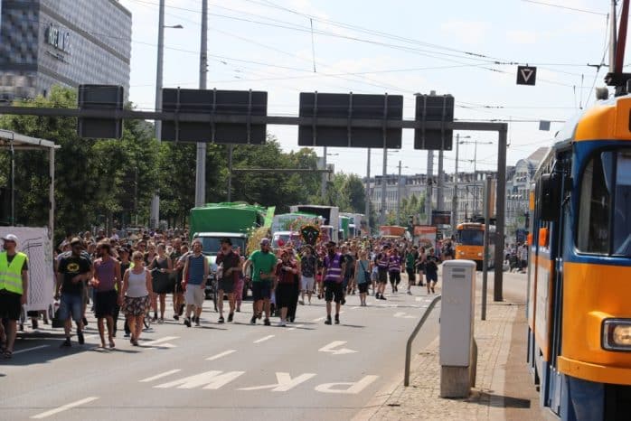 GSO 2018 - das Problem mit den bezahlbaren Mieten wächst immer weiter ... Foto: Michael Freitag