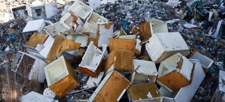 Illegaler Müll in Lobstädt. Foto: Michael Billig