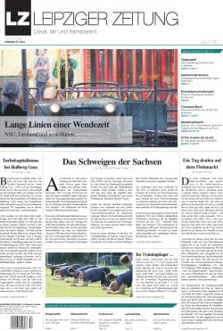 Die LEIPZIGER ZEITUNG Nr. 57 vom Juli 2018.