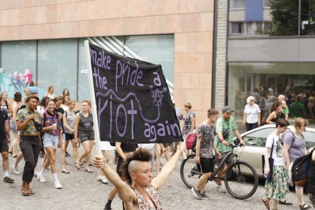 Make Pride a Riot again. Foto: Alexander Böhm