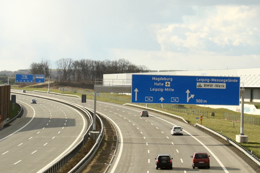 Autobahn im Leipziger Norden. Foto: Ralf Julke
