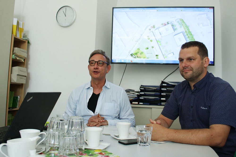 Die Stadträte Tim Elschner und Christopher Zenker. Foto: Ralf Julke