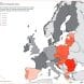 Die Verteilung der Armut in Europa. Karte: FES