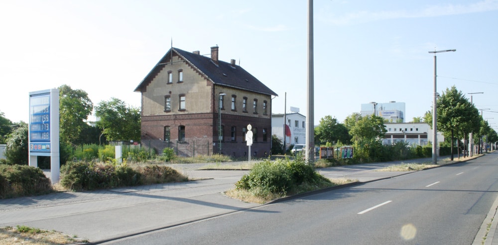 Das Gelände des Freiladebahnhofs von der Eutritzscher Straße her betrachtet. Foto: Ralf Julke