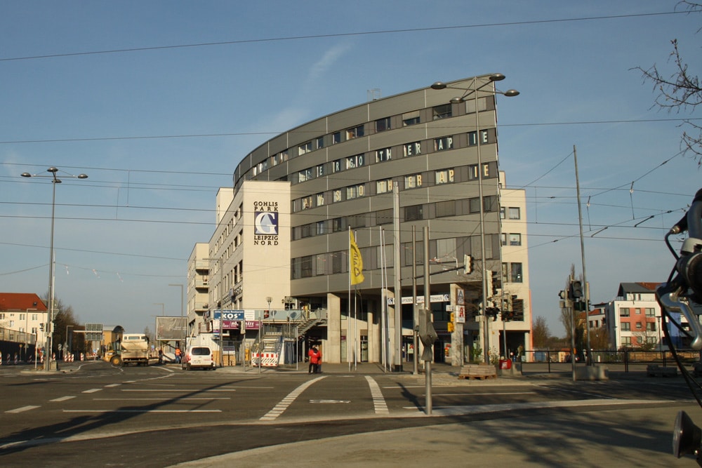 Gohlis-Park an der Max-Liebermann-Straße. Foto: Ralf Julke