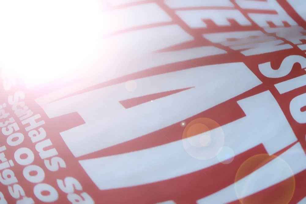 Heimat mit Ausrufezeichen. Foto: Ralf Julke