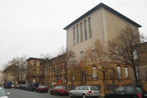 Die alte Kinderklinik in der Oststraße. Foto: Ralf Julke