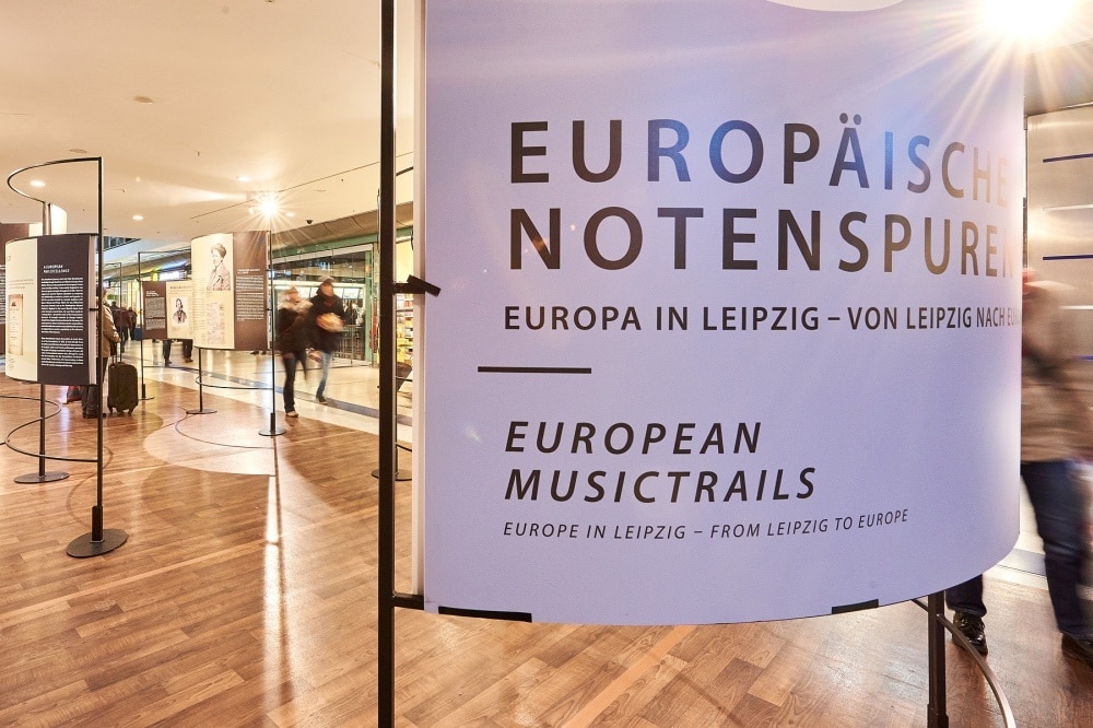 Die Ausstellung der Notenspur. Foto: Daniel Reiche