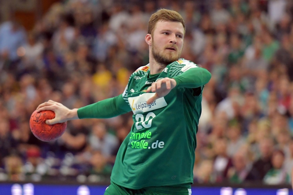 Nationalspieler Philipp Weber feierte unter Dagur Sigurdsson sein Debüt in der Nationalmannschaft. Foto: Rainer Justen